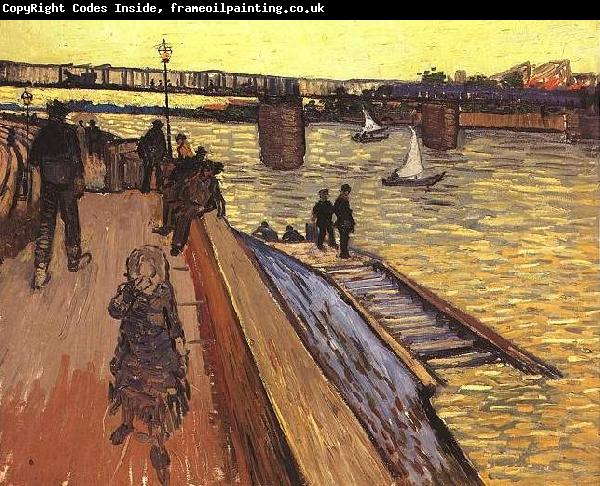 Vincent Van Gogh The Bridge at Trinquetaille